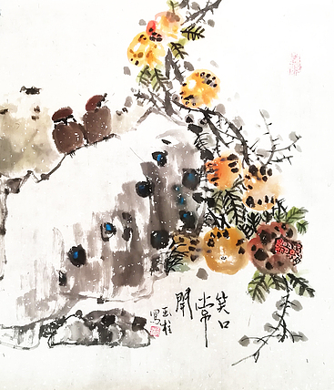 美术教师，赤峰画院青年潜力艺术家--张玉柱