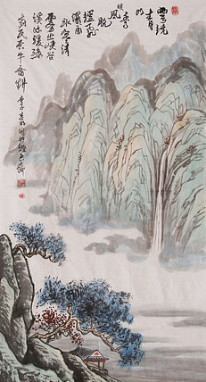 古文物彩绘艺术传承人 中国书画家协会会员 李春明0828003