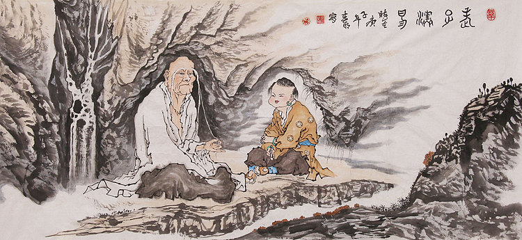 古文物彩绘艺术传承人 中国书画家协会会员 李春明0828009