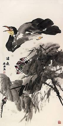 詹庚西 中国国家画院创研部办公室主任 研究员享受政府特殊津贴
