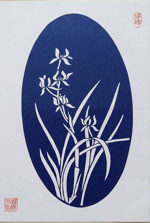 贺国平 《梅兰竹菊》