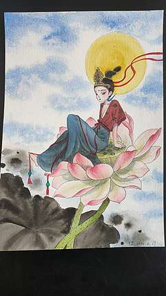 永遇乐 水彩
