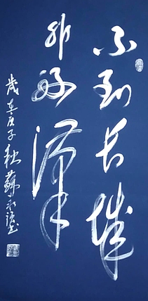 苏永强,中国书画家协会会员  苏永强 仿碑拓书法