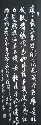 苏永强,中国书画家协会会员  苏永强 仿碑拓书法
