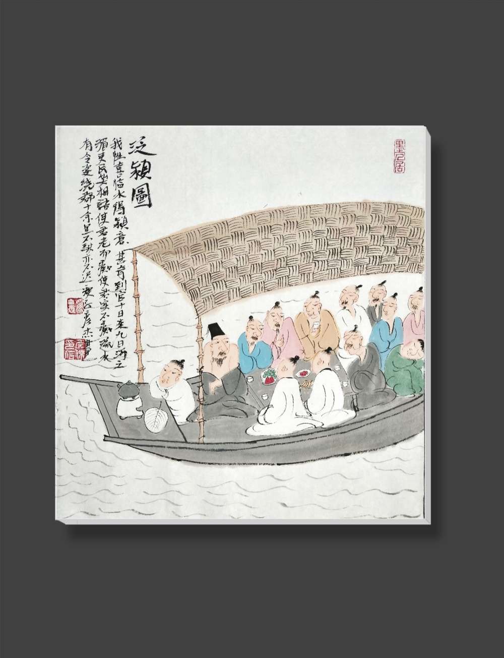 河北省美协会员 天津美院 李彦杰 泛颖图