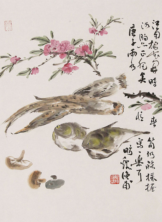 《边缘·艺术》主编，著名艺术评论家 ，职业画家 许宏泉 国画花鸟