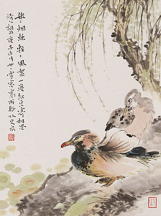 《边缘&middot;艺术》主编，著名艺术评论家 ，职业画家 许宏泉 国画花鸟