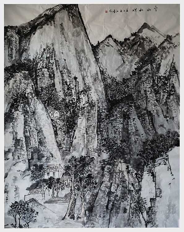 王铭海国展班画家 贾海峰 国展创作作品