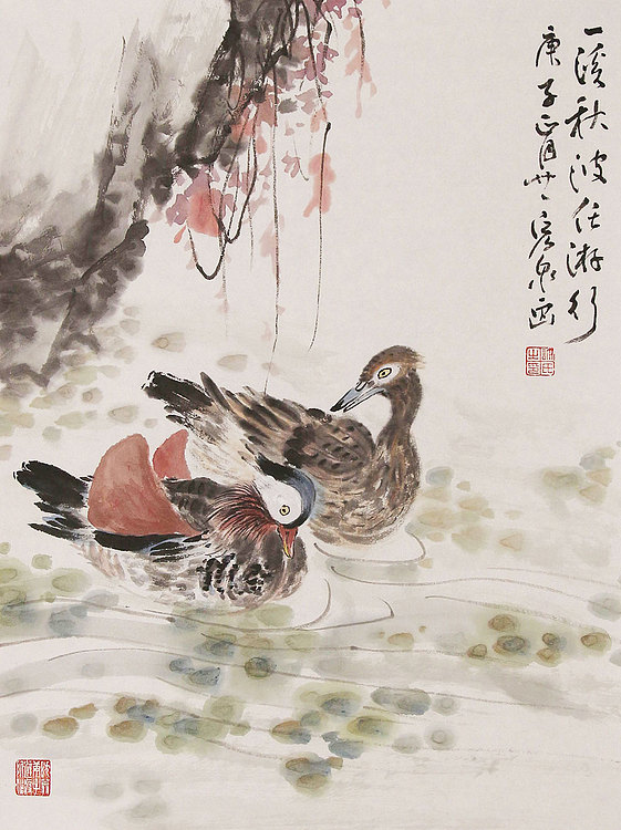 《边缘&middot;艺术》主编，著名艺术评论家 ，职业画家 许宏泉 国画花鸟