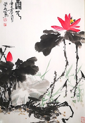 中国美术家协会会员，中国工笔画学会会员 孙开林