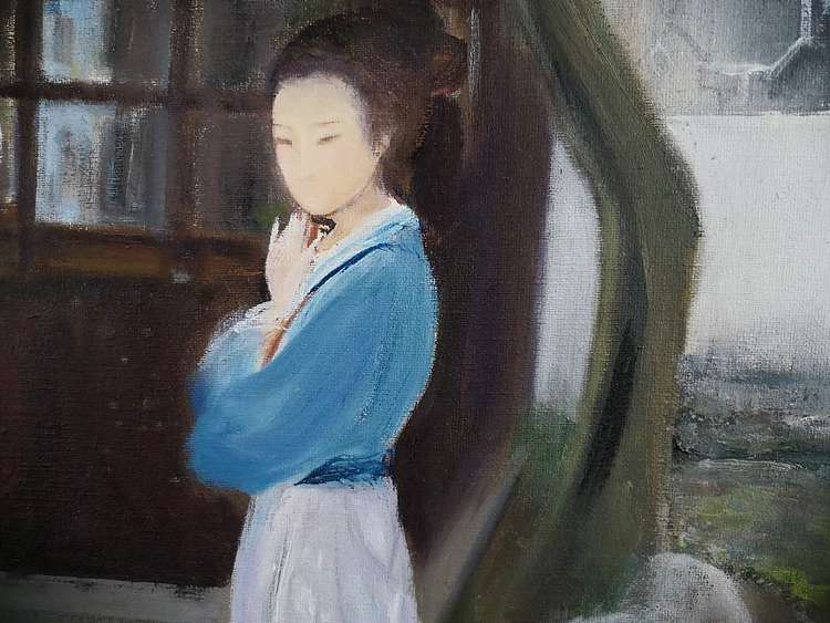 职业书画家 赵晓君 庭院深深
