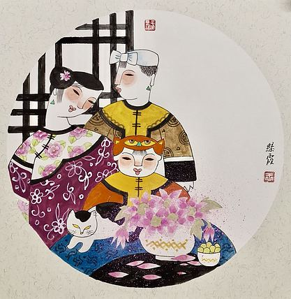 名家 中国美协会员 王绿霞