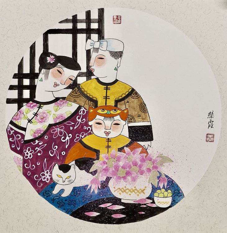 名家 中国美协会员 王绿霞