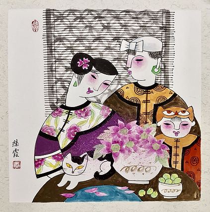 名家 中国美协会员 王绿霞