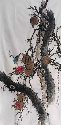 河北省美术家协会会员 冯芹 国画