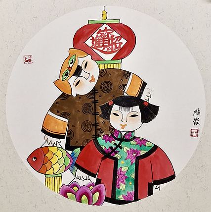 名家 中国美协会员 王绿霞
