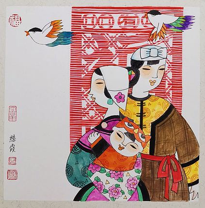 名家 中国美协会员 王绿霞