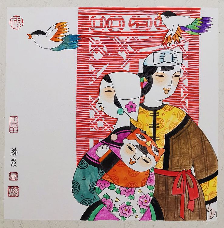名家 中国美协会员 王绿霞