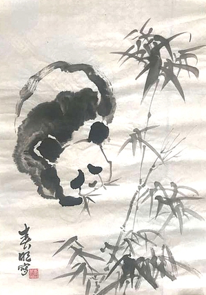 古文物彩绘艺术传承人 中国书画家协会会员  李春明 花鸟作品11