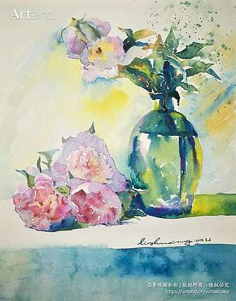 青年书画家 李双 莹莹