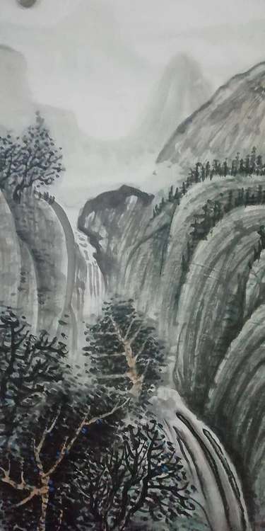 焦同洲 江山万里图