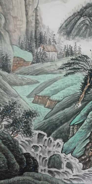 焦同洲 江山万里图