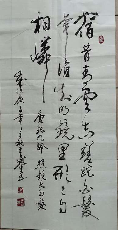 梦溪 条幅