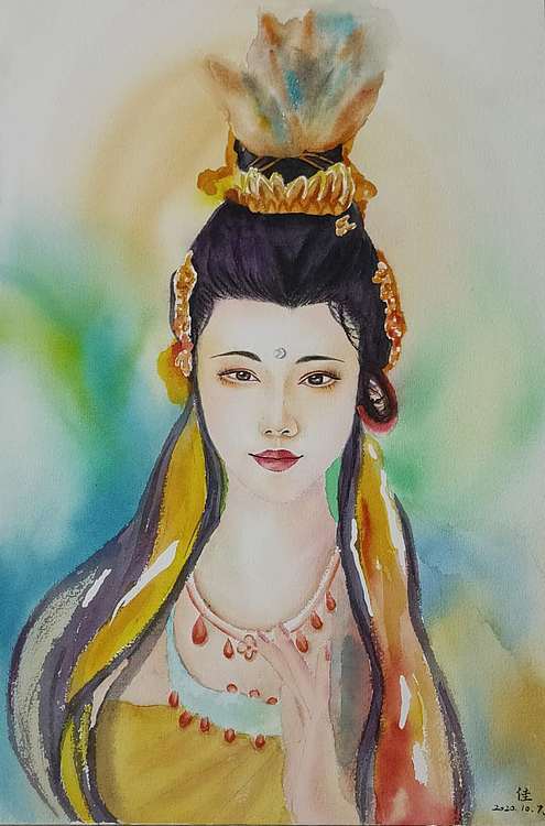 永遇乐 水彩