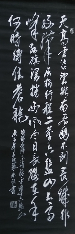 苏永强,中国书画家协会会员 苏永强 仿碑拓书法