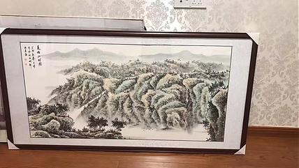 艺品万家签约青年画家 方婷作品   不带框
