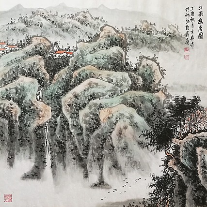 艺品万家签约青年画家 方婷作品