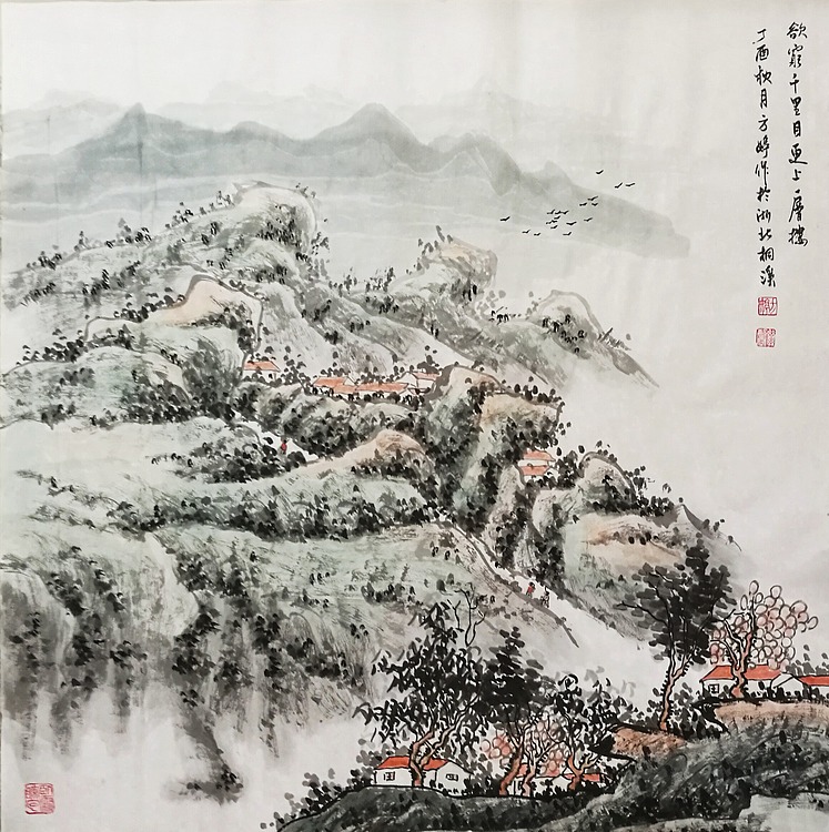 艺品万家签约青年画家 方婷作品