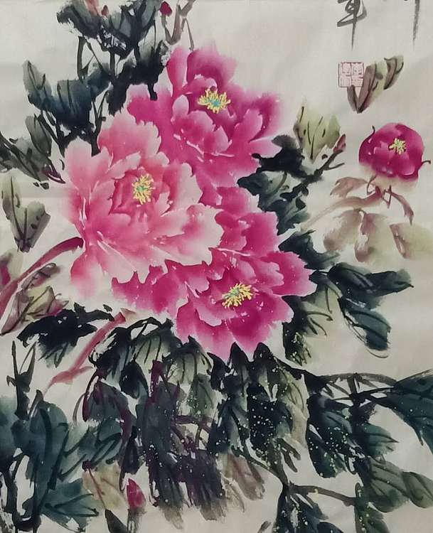 李建军 牡丹   华夏春晖