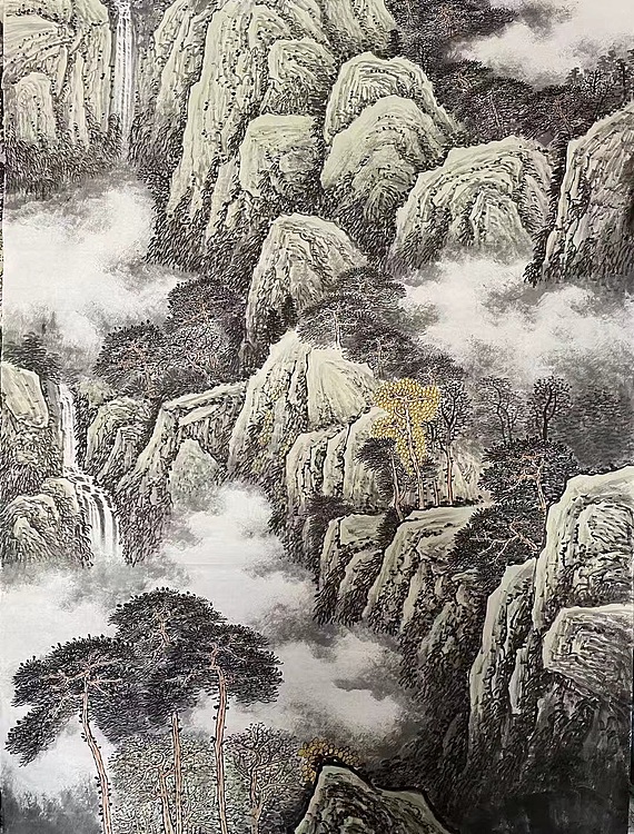 亚涵 泉鸣松山