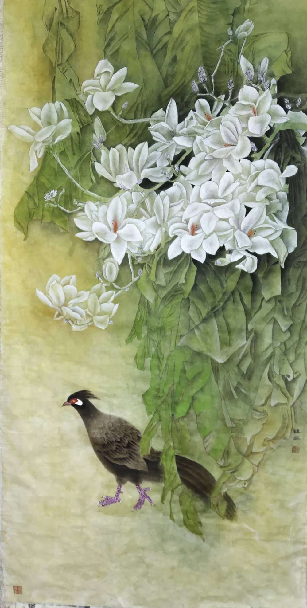 精品工笔 山东省当代工笔画院画家 韩蕊 春光