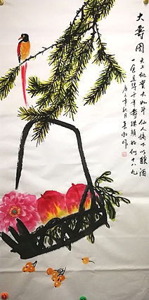 中国国画家协会理事 著名艺术家 谢长虹 花鸟画作品