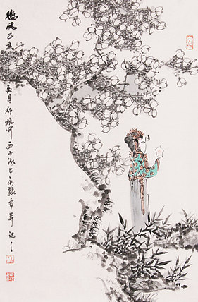 中国美术学院国画研究生 中国首位水墨皮影创作者 孙永猛