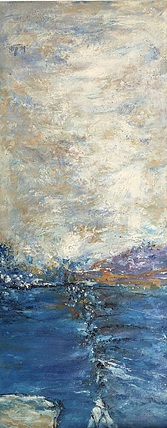 黄振能手绘油画作品巜印象无极》