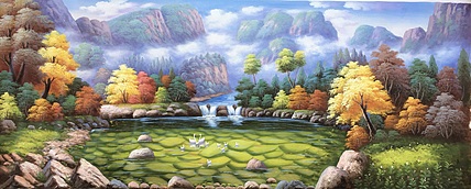 北京东方油画创作院副院长  陈一茗 《  风景如画》01