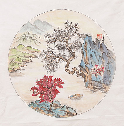 中华海峡国画研究会常务理事 特聘职业书画家 胡强 作品38