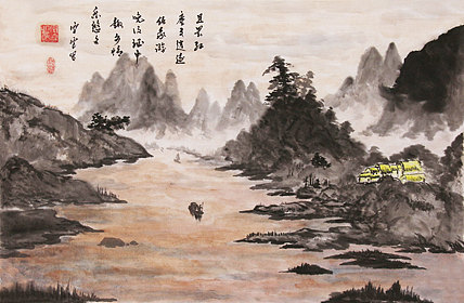 中华海峡国画研究会常务理事 特聘职业书画家 胡强 作品40