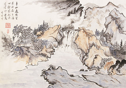 中华海峡国画研究会常务理事 特聘职业书画家 胡强 作品30
