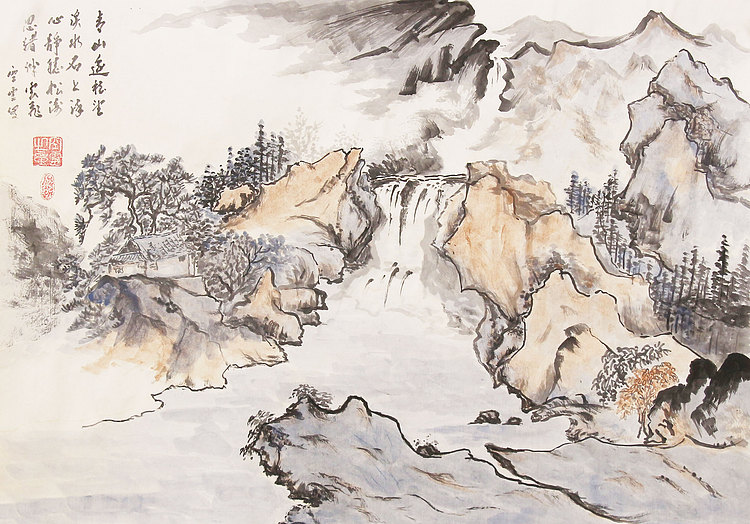 中华海峡国画研究会常务理事 特聘职业书画家 胡强 作品30