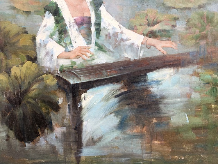陈一茗 A荷花池中