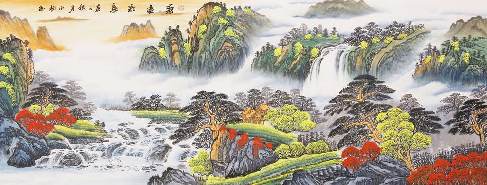 广西美协会员 蒋小松 山水