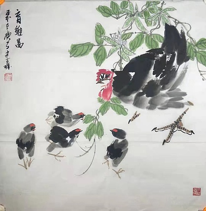 中国花鸟画研修院高研班 精品花鸟 王建鑫