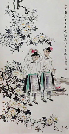 教授 四川大学艺术学院硕导  中美协会员  樊萍  国画 精品