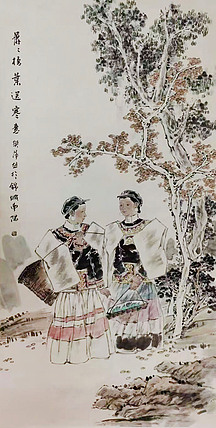 教授 四川大学艺术学院硕导  中美协会员  樊萍  国画 精品
