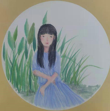 霍金云南师范大学国画系硕士 霍金 精品人物