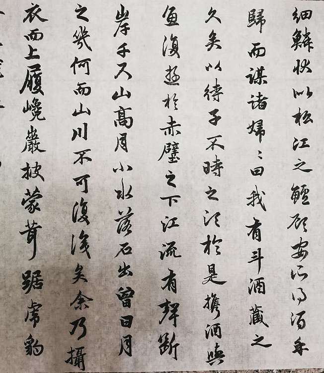 致雅轩 苏轼后赤壁赋